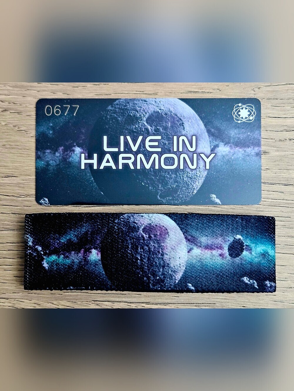 ZOX "LIVE IN HARMONY" #677 ERIS RARE UNREDEEMED DIAMOND COLLECTIBLE WRISTBAND